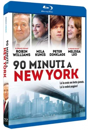 Locandina italiana DVD e BLU RAY 90 minuti a New York 